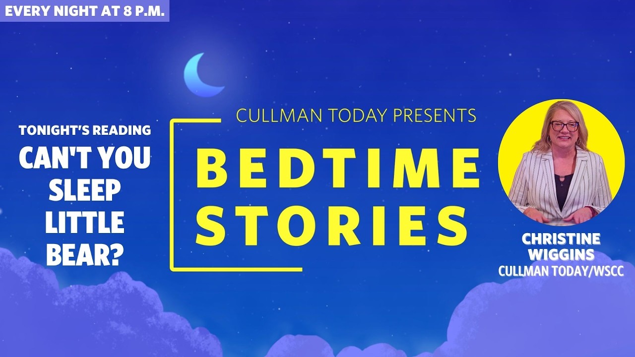 Bedtime Stories – Christine Wiggins reads Can't You Sleep Little Bear?