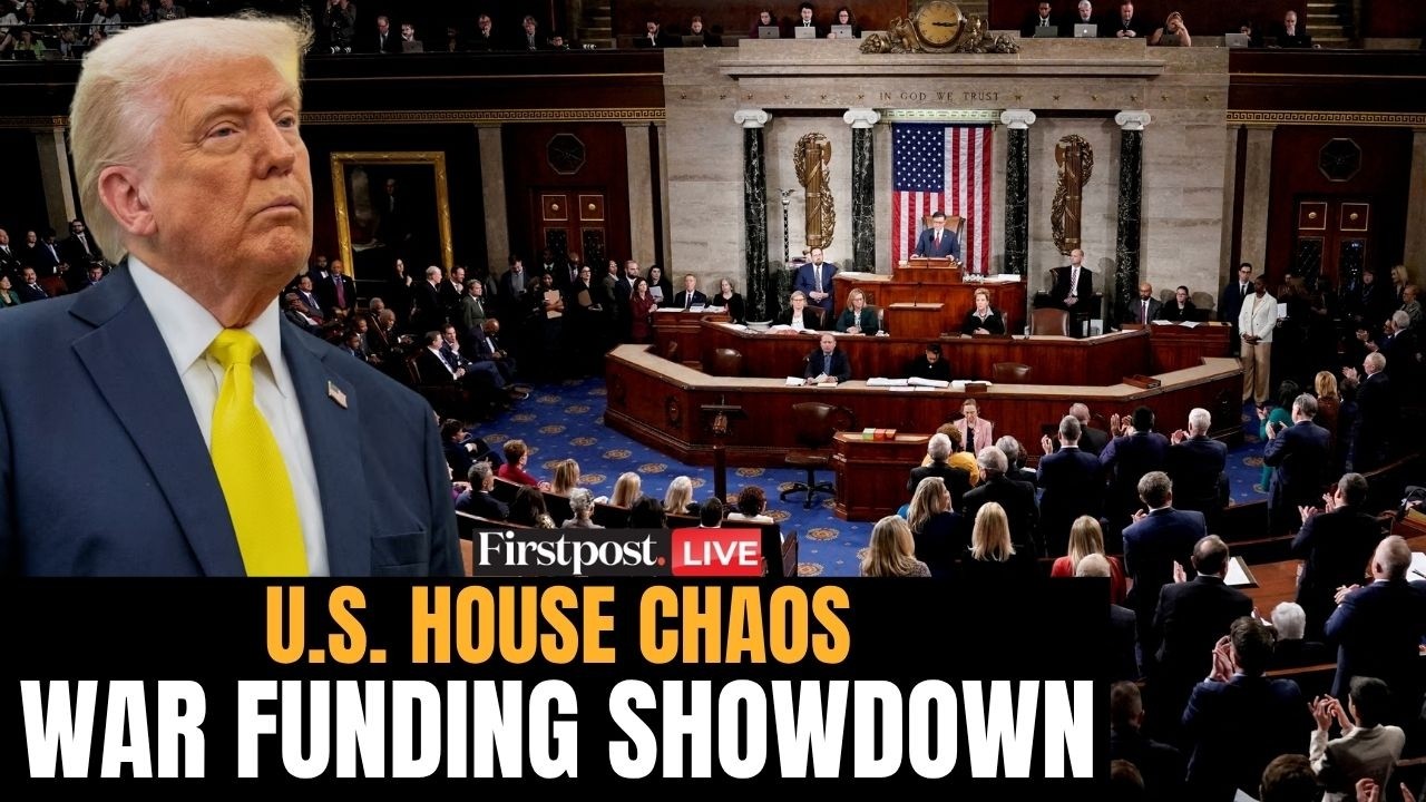 US House LIVE: Congress Erupts Over Shutdown & War Funding | Dems vs GOP Clash | Firstpost