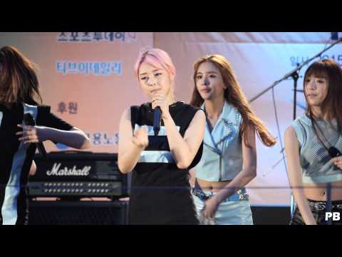 150820 소나무(SONAMOO) 직장인 밴드대회 뉴썬 직캠 - 국민 여동생