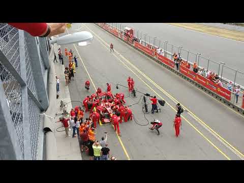 Ferrari F1 Pit Stop Show on the Brno Circuit