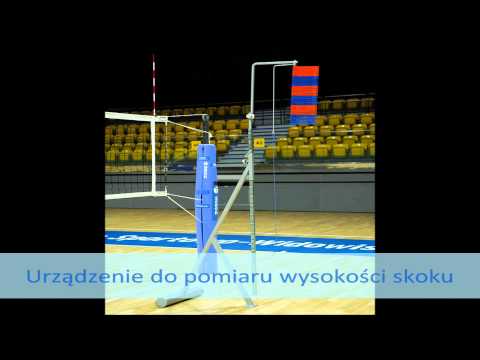 Urządzenie do pomiaru wysokosci skoku dosiężnego