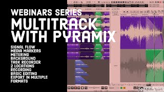 Video thumbnail for Multichannel recording and basic editing in Pyramix / ENGLISH by MergingTechnologies