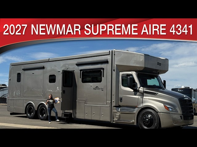 Preview image of 2027 Newmar Supreme Aire 4341 600 Horsepower Super C youtube video