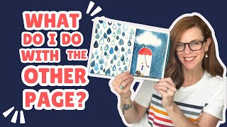 Creating Cohesive Double Page Sketchbook Spreads