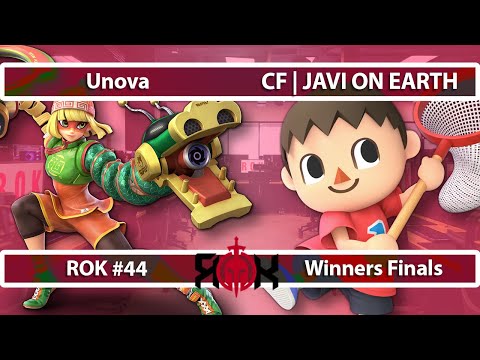 Unova (Min Min) vs JAVI ON EARTH (Villager) - ROK Esports Smash Ultimate #44 - Winners Finals