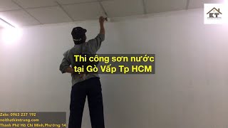 Thi công sơn nước