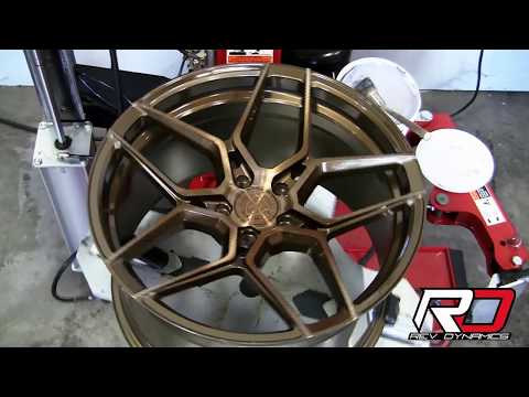 Rohana RFX11 rims, brushed bronze