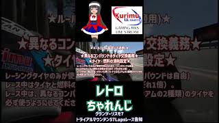 [ #レトロゲーム ][ #VTuber ]★レトロちゃれんじ　～グランツーリスモ7・トライアルマウンテン57Lapsレース告知映像～★
