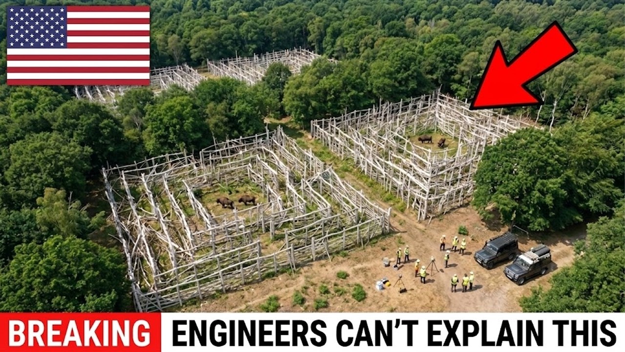 US Released 4 Bison Into a Dead Forest — 1 Years Later The Results Were Insane!