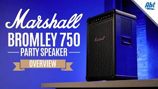 Video thumbnail for Marshall Bromley 750 Party Speaker by Abt Electronics