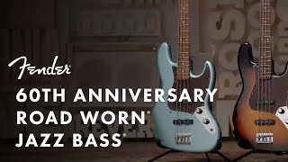 Video thumbnail for 60th Anniversary Road Worn Jazz Bass | Fender by Fender