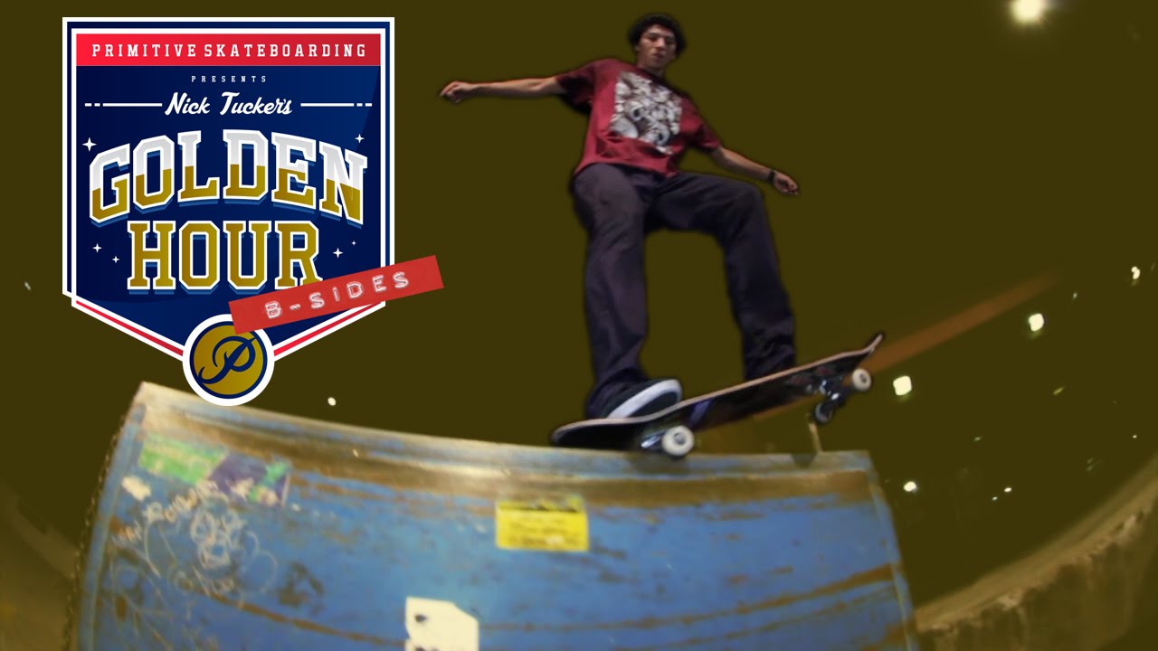 SS BS Nosegrind Fakie Flip: Nick Tucker (El proceso)