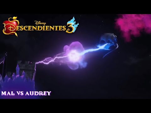 Descendientes 3 | Mal VS Audrey ( Clip#8 / Latino ) Disney Channel
