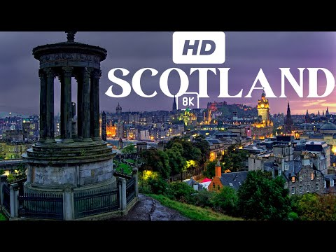 Scotland in 8k video ultra hd 120fps video): The Best Place to Visit!