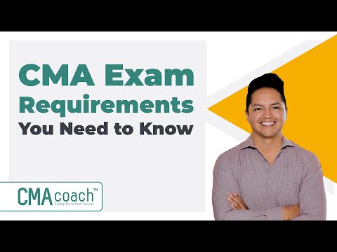 CMA Certification Requirements For 2026