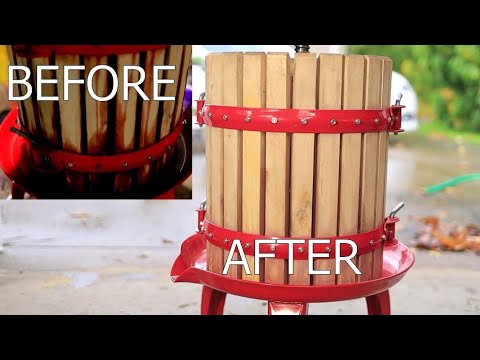 The Best Way to Clean A WINE PRESS
