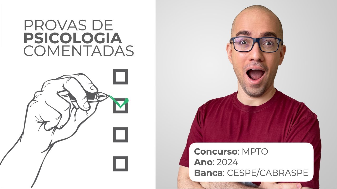CESPE CEBRASPE MPTO 2024 Psicologia Nova CORREÇÃO DA PROVA