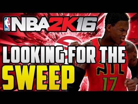 NBA 2K16 Atlanta Hawks MyGM Gameplay Ep 25 - Playoffs Round 2 Game 4 (Season 1) PS4