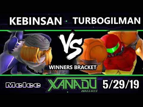 S@X 304 SSBM - kebinsan (Sheik, Marth) Vs. TurboGilman (Samus, Fox) - Smash Melee Winners Round 2