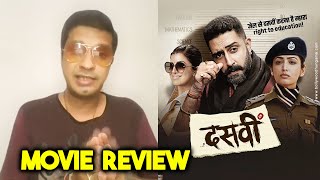 Dasvi Movie REVIEW | Abhishek Bachchan, Yami Gautam, Nimrat Kaur | RJ Divya Solgama