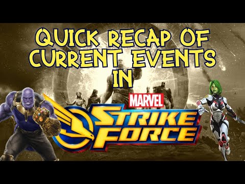 A Quick Recap of Current Events in Marvel Strike Force