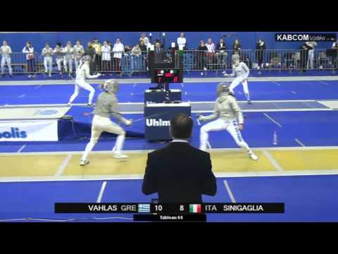SWS 2015_Athens - T64 - Sinigaglia ITA v. Vahlas GRE