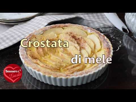 CROSTATA DI MELE con crema pasticcera
