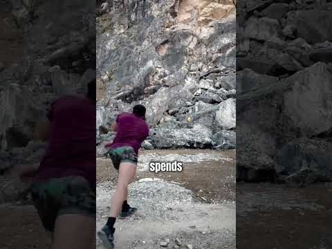 A Professional Rock Slinger