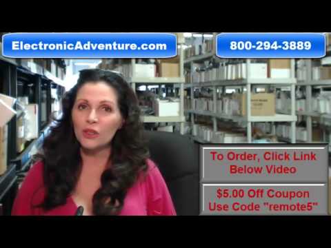 Original Akai E7501-056102 LCD TV  Remote Control (KC01-B2) $5 Off Coupon ElectronicAdventure.com