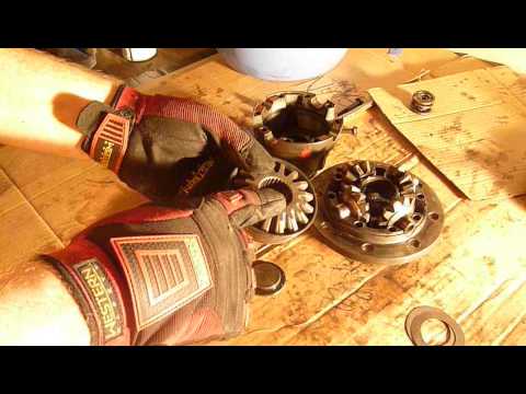Rebuilding a Borg warner 7.75\" 9 bolt posi