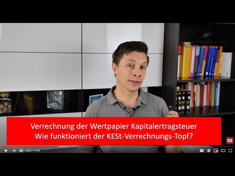 KESt Optimierung bei Wertpapieren: KESt Topf verstehen, Verlustausgleich durchführen