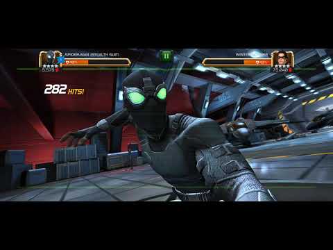 Realm of legends Winter soldier solo with 4 star rank 5 Stealth spidey