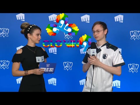 Based Laure Calls C9 "Clown 9" During TL Jensen's Post Game Interview!!