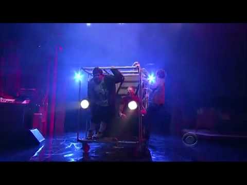 Holiday - Broadway cast of American Idiot on David Letterman
