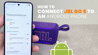 How to Pair JBL Go 5 to an Android Phone