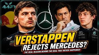 THE MERCEDES OFFER THAT ANNOYED VERSTAPPEN | FORMULA 1