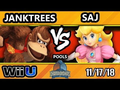 DHATL18 Smash 4 - JankTrees (Donkey Kong) Vs. saj (Peach) - Wii U Pools A - WR2
