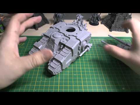 Legion Sicaran Battle Tank - Build Guide Pt. 2 (WH40K)