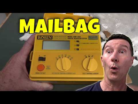 EEVblog 1695 - Mailbag: Robin RCD Tester, PCB Book, USB Knob, Geekom IT12 Mini PC