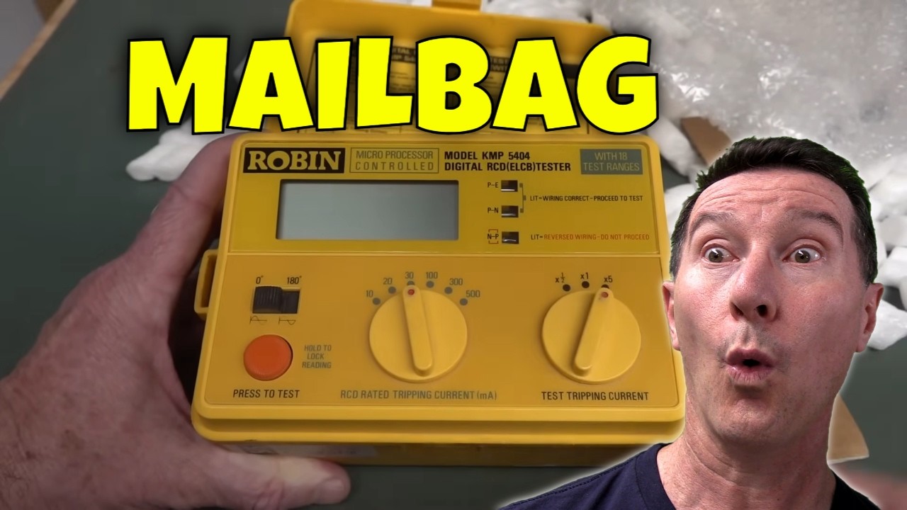 EEVblog 1695 - Mailbag: Robin RCD Tester, PCB Book, USB Knob, Geekom IT12 Mini PC - YouTube