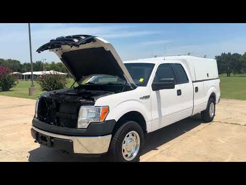 2014 White /Gray Ford F-150 XL (1FTVX1EFXEK) with an 5.0L V8 OHV 16V engine, 6A transmission, located at 17760 Hwy 62, Morris, OK, 74445, (918) 733-4887, 35.609104, -95.877060 - 2014 FORD F-150 4WD HAS THE 5.0L V8 ENIGINE BI-FUEL SYSTEM RUNS ON CNG OR GASOLINE. FEATURES KEYLESS REMOTE ENTRY, CLOTH MANUAL SEATS, POWER LOCKS, POWER WINDOWS, AM/FM STEREO, SIRIUS XM STEREO, CD PLAYER, AUXILLARY PORT, CRUISE CONTROL, TRACTION CONTROL, BACKUP CAMERA, NO BACK SEAT HAS WORK SHELF, - Photo#35