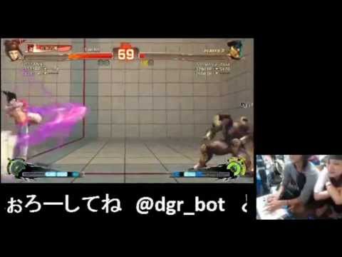 Dogura (Dictator) vs Yossan (Juri) vs Kirisuto (Seth/Rufus) - AE 2012 Matches