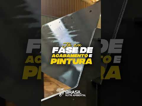 A etapa final do nosso triturador para CDR já começou!