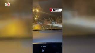 Halk Otobüsü Kanala Uçtu