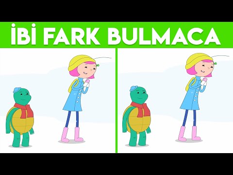 FOTOĞRAF BULMACALARI : İBİ ile Farkları Bul , Find the Difference