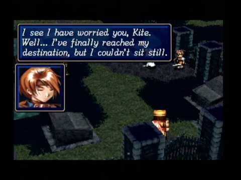 Let's Play Shining Force 3 - Exploring Quonos Village