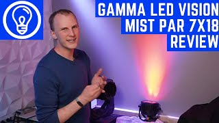 GAMMA MIST Par 7x18w Review
