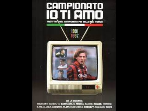 Campionato io ti amo - Stagione 1991/1992