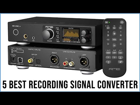 Best Recording Signal Converter in 2023 | Top 5 Best Digital to Analog Converter - Reviews