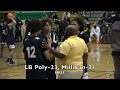 Boys Basketball Long Beach Poly Vs Millikan